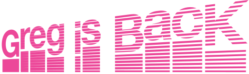 Greg is Back Logo